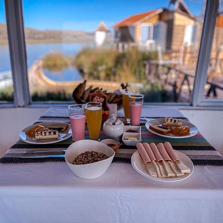 Uros Kay Pacha Lodge Пуно Экстерьер фото