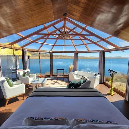 Uros Kay Pacha Lodge Пуно Экстерьер фото