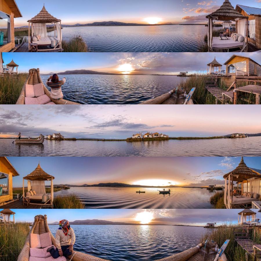 Uros Kay Pacha Lodge Пуно Экстерьер фото