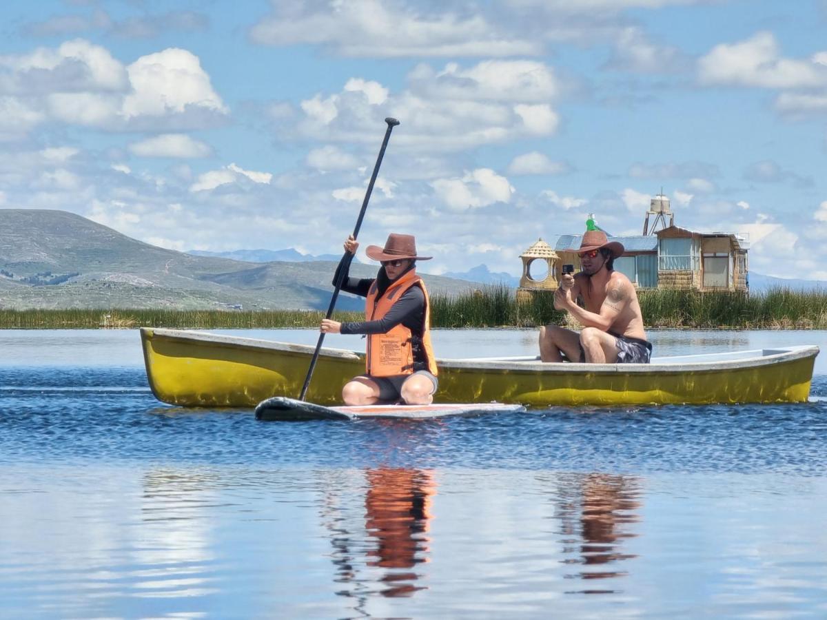Uros Kay Pacha Lodge Пуно Экстерьер фото