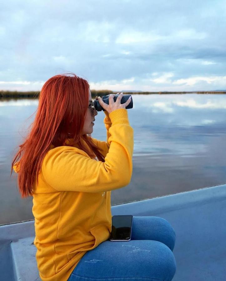 Uros Kay Pacha Lodge Пуно Экстерьер фото