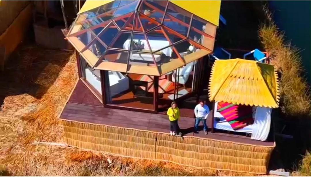 Uros Kay Pacha Lodge Пуно Номер фото