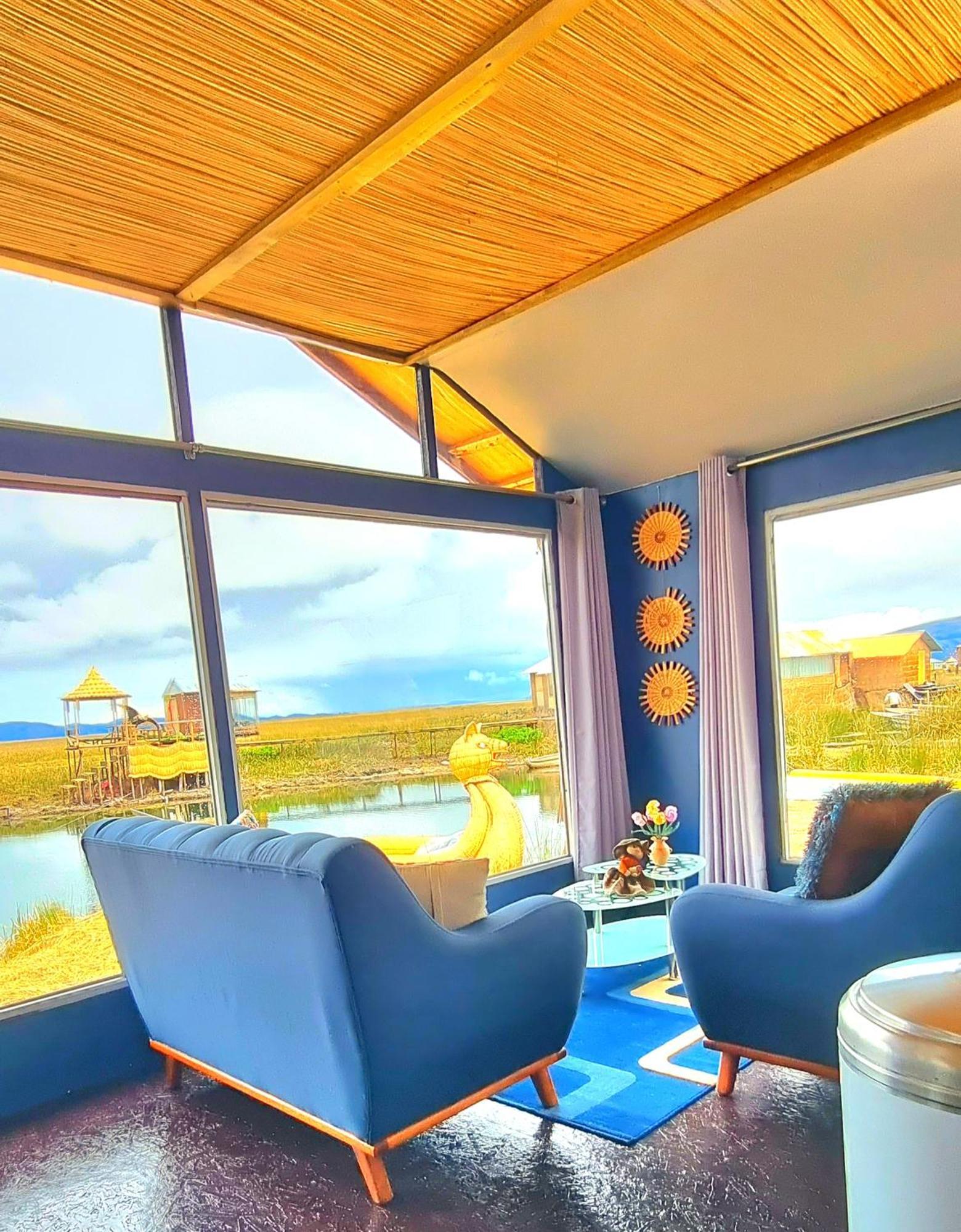 Uros Kay Pacha Lodge Пуно Номер фото